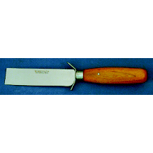 KNIFE RUBBER #6X1S-15GA W/GUARD - Rubber